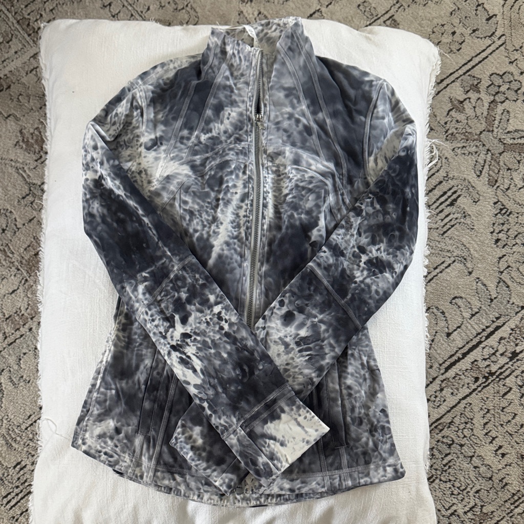 Lululemon Athletica Black And White Ski Jacket